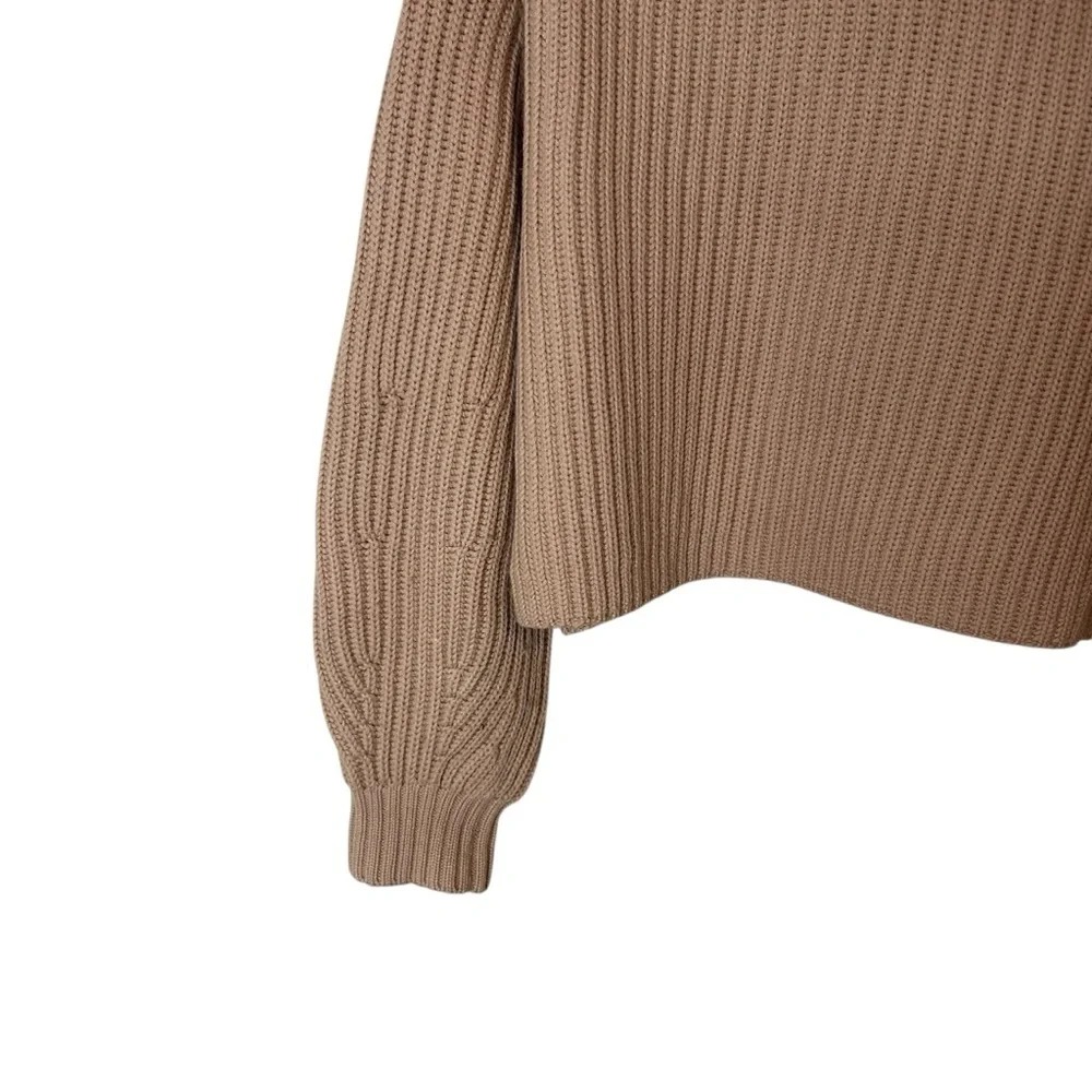 Aritzia Babaton Guell Sweater- neutral Merino Wool Turtleneck- Size Small - Picture 9 of 13